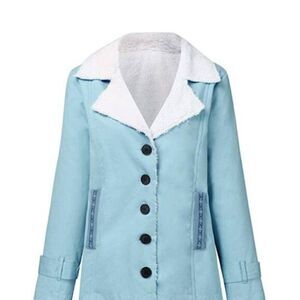 4H Women's Casual ‎ Winter Warm Sherpa Lined Sweatshirt